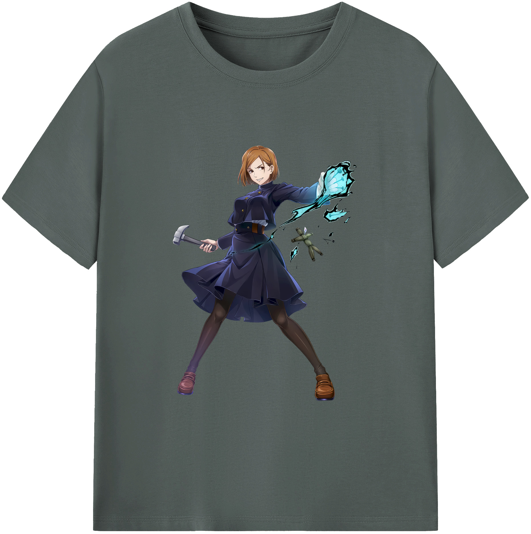 （画像用） 呪術廻戦 Jujutsu Kaisen 綿100％ メンズ半袖Tシャツ｜肌触りやわらか＆通気性